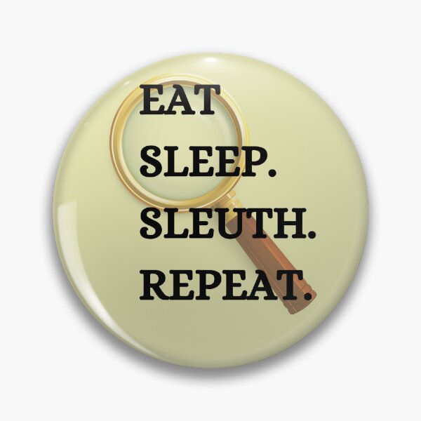 Item preview, Comer. Dormir. Detective. Repetir. designed and sold by JawsomeCreates.