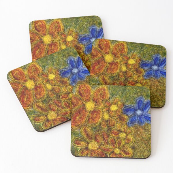 Artikelvorschau, Skizzenhafte Blumen entworfen und verkauft von Leanne Morin.