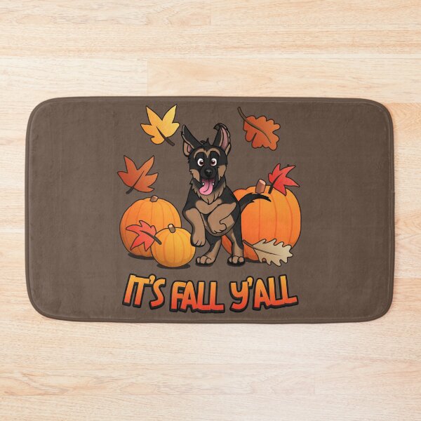 Item preview, It's Fall Yall German Shepherd pumpkin puppy edition designed and sold by polygrafix.