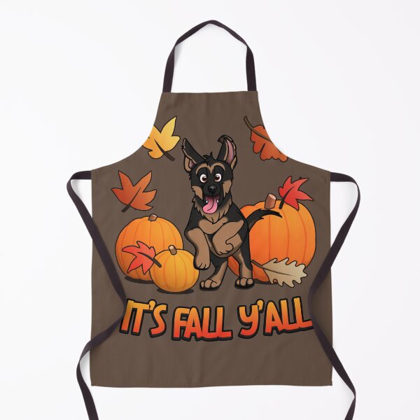 Item preview, It's Fall Yall German Shepherd pumpkin puppy edition designed and sold by polygrafix.