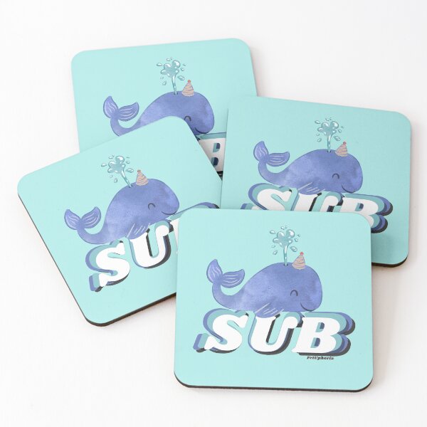 Item preview, Retro Whale Sub  designed and sold by FetUphoria.