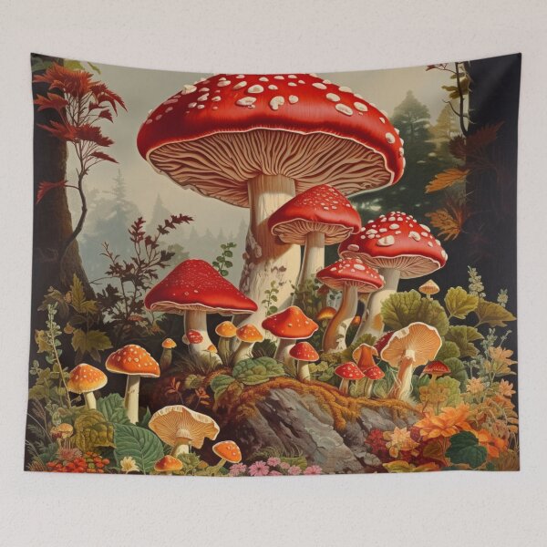 Item preview, Mushrooms designed and sold by LadybellVintage.