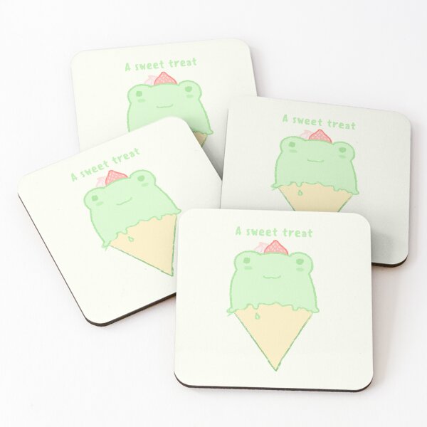 Item preview, Frog Ice Cream Cone designed and sold by goyangi-world.