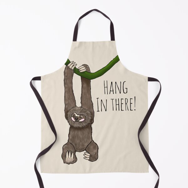 Item preview, Sloth “Hang in there!” designed and sold by LizCoatsArtNZ.