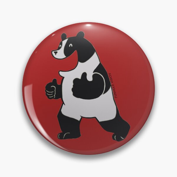 Aperçu de l'œuvre Fond Transparent Panda Approuvé Conception D'art Graphique créée et vendue par FunholeVision.