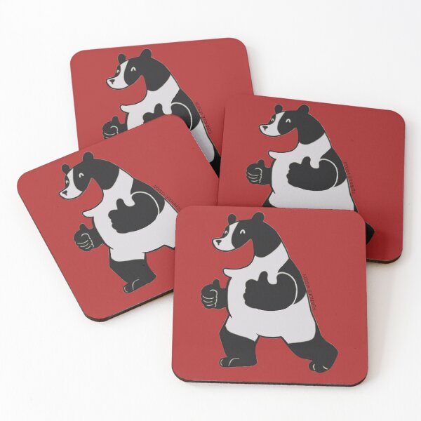 Item preview, Transparent Background Panda Approved Graphic Art Design designed and sold by FunholeVision.