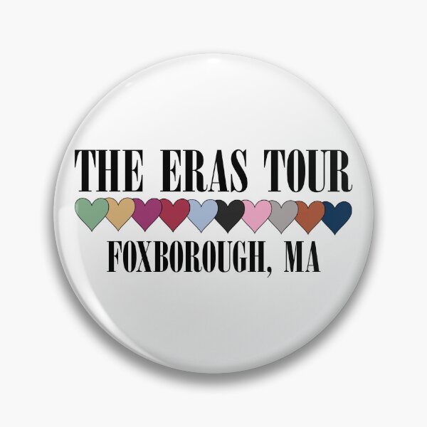 Item preview, The Eras Tour Foxborough Massachusetts Hearts designed and sold by iswiftyouwould.