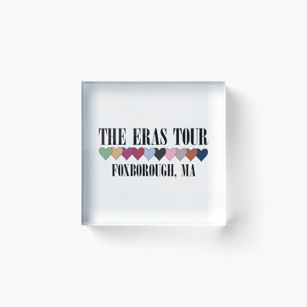 Item preview, The Eras Tour Foxborough Massachusetts Hearts designed and sold by iswiftyouwould.