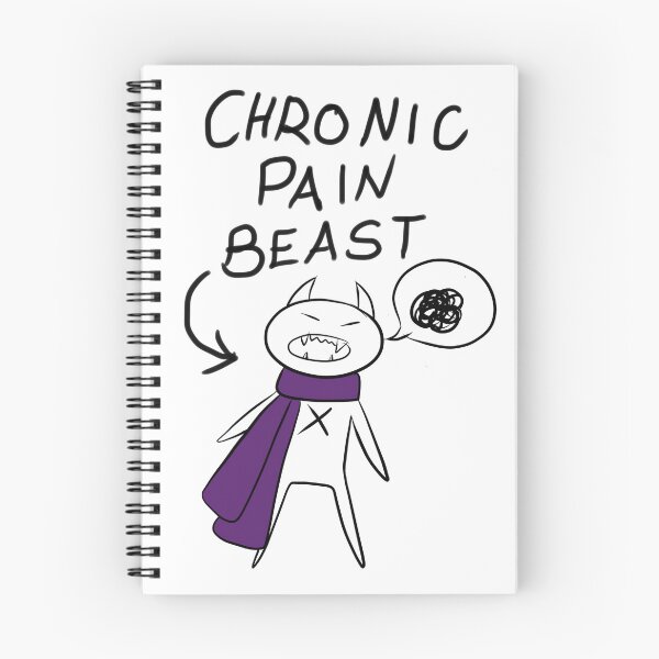 Item preview, Chronic Pain Beast designed and sold by ChronicCrafting.