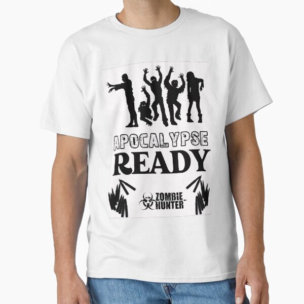 Item preview, Forewarned: Apocalypse Ready Zombie Hunter designed and sold by gleefulme.
