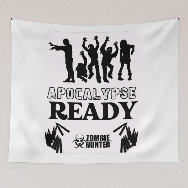 Item preview, Forewarned: Apocalypse Ready Zombie Hunter designed and sold by gleefulme.