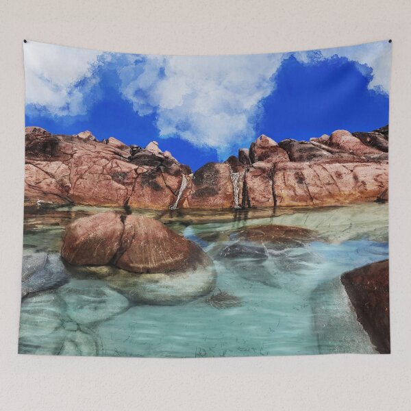 Item preview, Wyadup natural spa, Yallingup, Western Australia designed and sold by JuliaKHarwood.