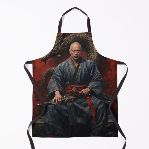 Item preview, Samurai Joe Rogan and Dragon Art - Mystical Fusion for True Fans designed and sold by Mystikos Art.