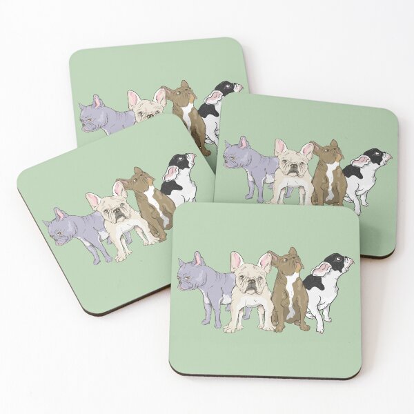 Item preview, French bulldogs designed and sold by piedaydesigns.