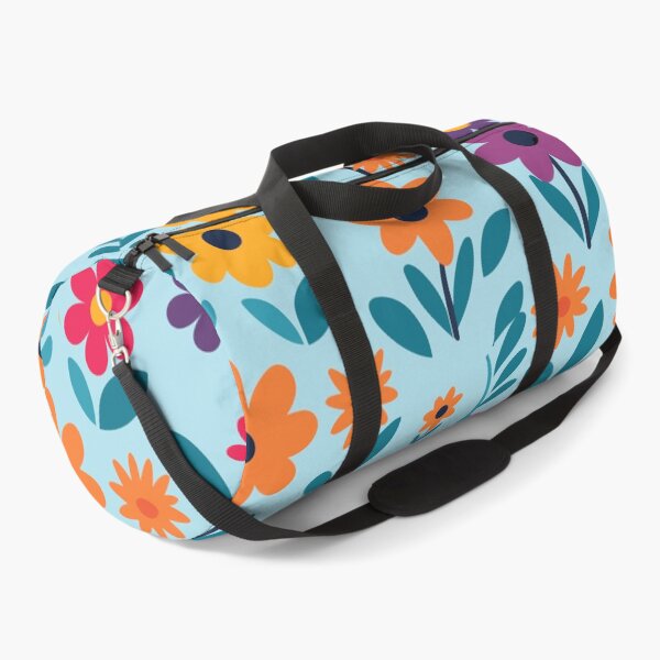 Item preview, Multi-colored flowers Pattern designed and sold by tinytwist.