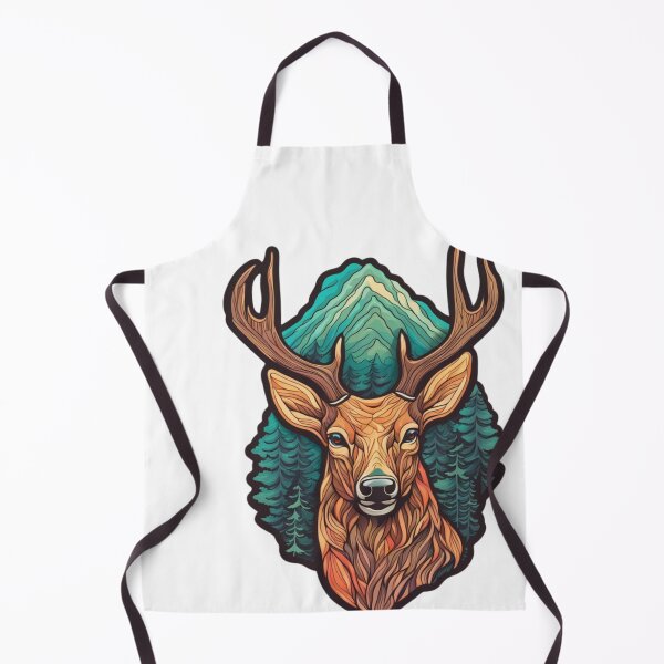 Item preview, Deer head designed and sold by BeatyinChaos.