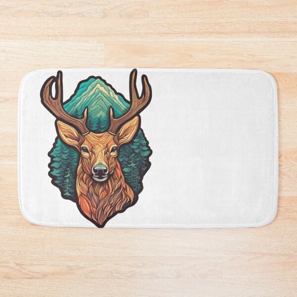 Item preview, Deer head designed and sold by BeatyinChaos.