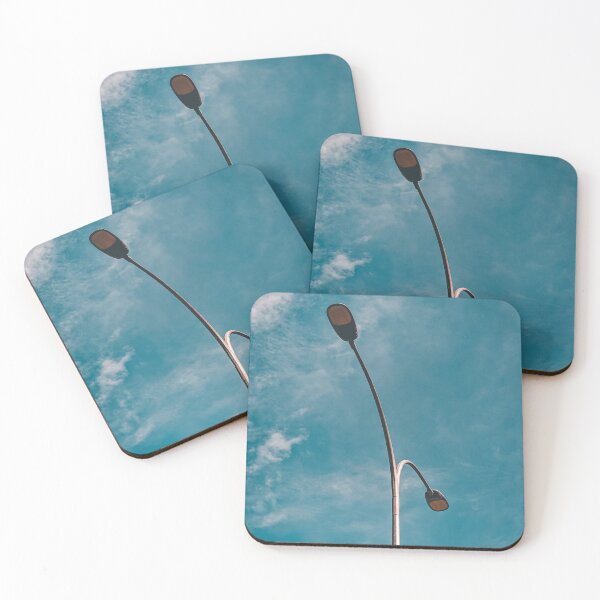 Item preview, A tall street light with sky background designed and sold by irsanpixel.