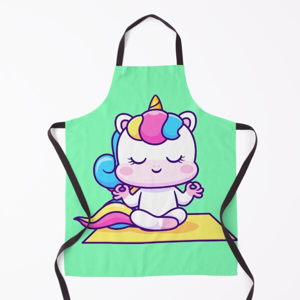 Item preview, Zen Unicorn: Cute Unicorn Meditation Yoga Cartoon Vector Icon Illustration designed and sold by hjian8219.