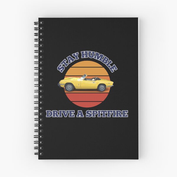 Item preview, Stay humble, drive a Triumph Spitfire designed and sold by MariaFrancisco.