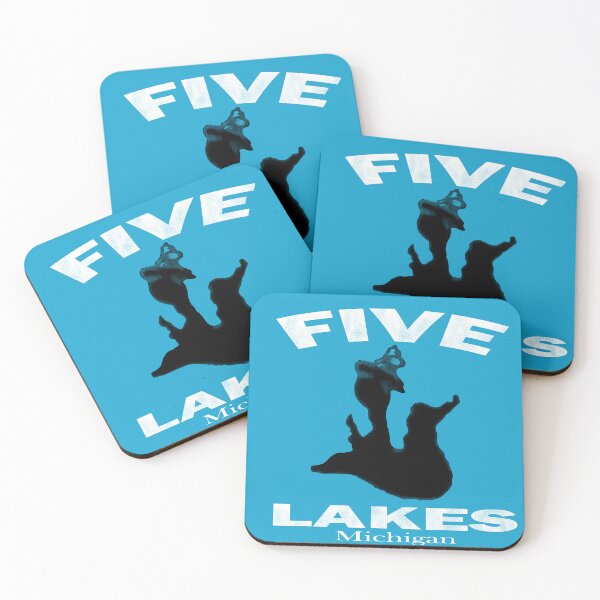 Item preview, Michigan Lake Design Series - Five Lakes designed and sold by Masonart44.