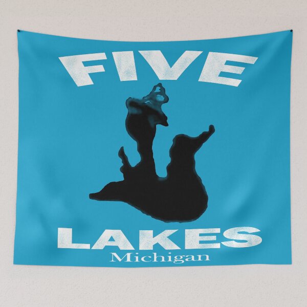 Item preview, Michigan Lake Design Series - Five Lakes designed and sold by Masonart44.