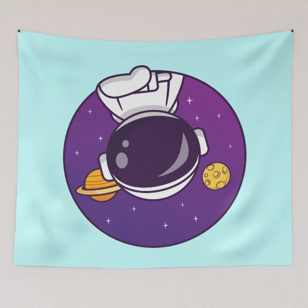 Item preview, Astro Explorer: Cute Astronaut in Space Logo Cartoon Vector Icon Illustration designed and sold by hjian8219.