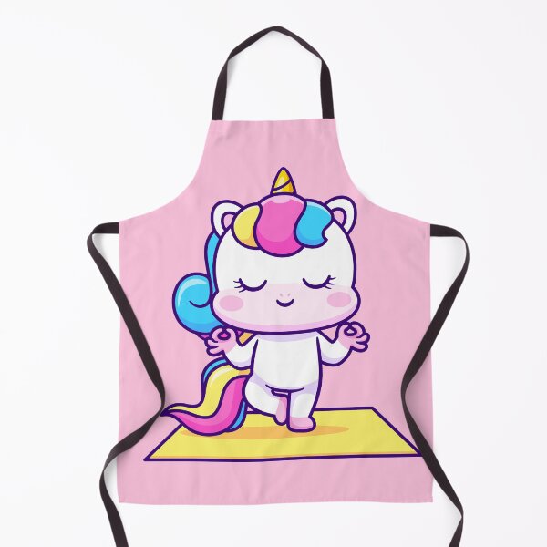 Item preview, Tranquil Unicorn: Cute Unicorn Meditation Yoga Cartoon Vector Icon Illustration designed and sold by hjian8219.