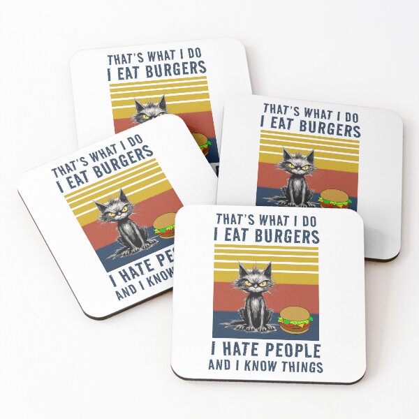 Item preview, I Eat Burgers designed and sold by ArtShare.