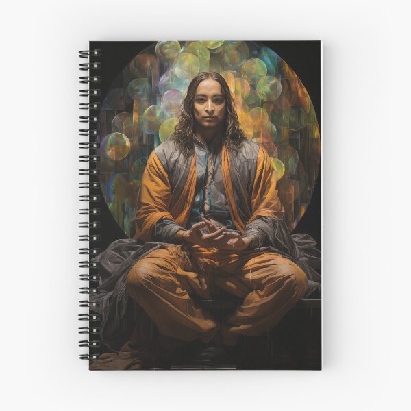 Item preview, Paramahansa Yogananda Psychedelic Visionary Art designed and sold by Mystikos Art.