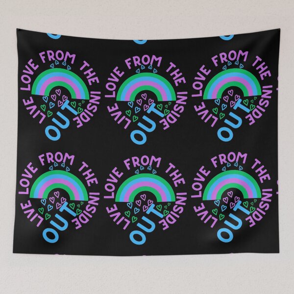 Item preview, Inside Out Live Love designed and sold by MiracleROLArt.