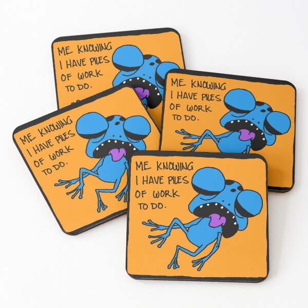 Item preview, Knowing i have piles of work to do designed and sold by Tschusschfrosch.