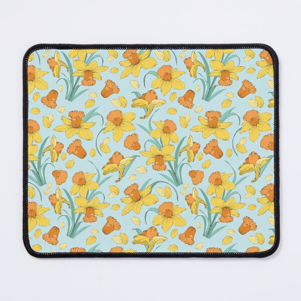 Item preview, Daffodils in Bloom Floral Pattern, Cute Wallpaper, Spring Design designed and sold by ElleMars.