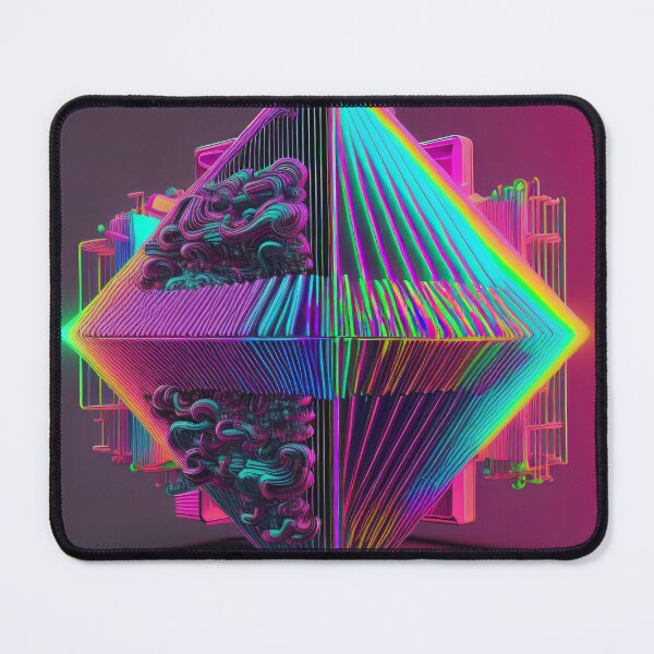 Item preview, Neon Pyramid Design Neutrino Jem Design designed and sold by NeutrinoJem.