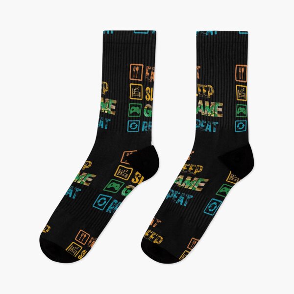 Item preview, Eat Sleep Game Repeat designed and sold by netfires.