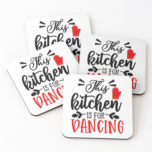 Item preview, This kitchen is for dancing - Kitchen Quotes designed and sold by Studio-Pixel.