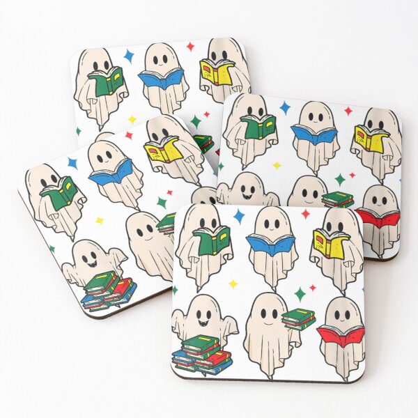 Item preview, Ghosts Reading Books Teacher Halloween  designed and sold by EdwardMBarhorst.