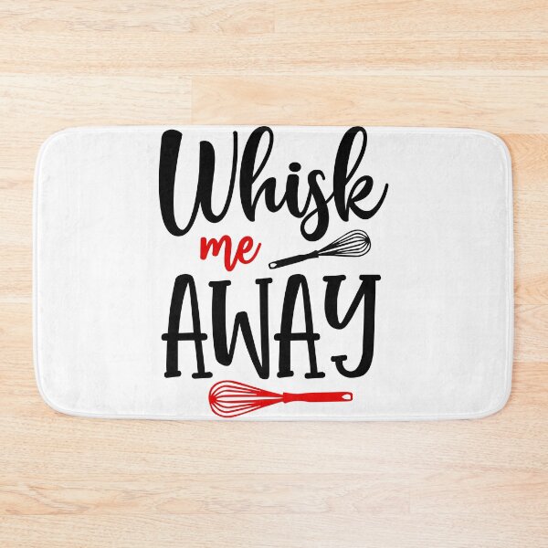 Item preview, Whisk Me AWAY - Kitchen Quotes designed and sold by Studio-Pixel.