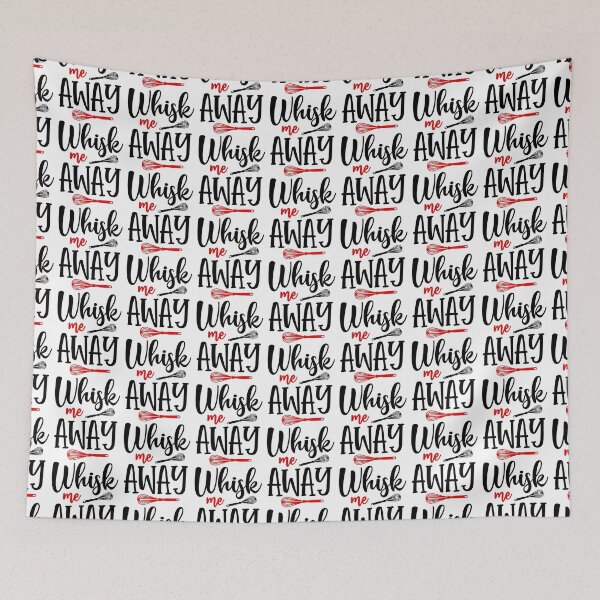 Item preview, Whisk Me AWAY - Kitchen Quotes designed and sold by Studio-Pixel.