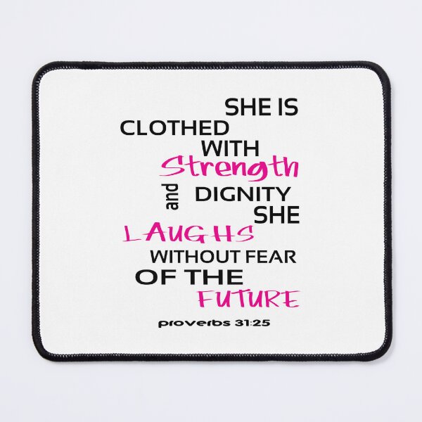 Item preview, She Proverbs 31:25 designed and sold by raineOn.