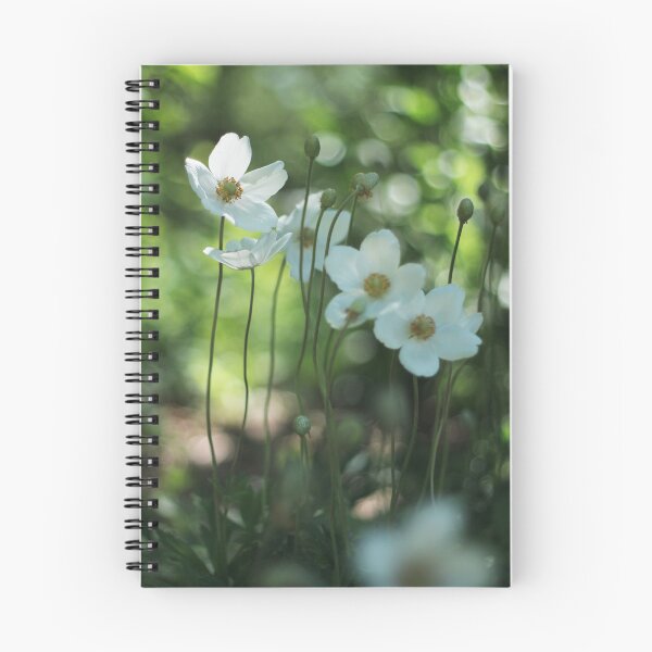 Item preview, White Wildflowers in a Row designed and sold by SunlitColors.