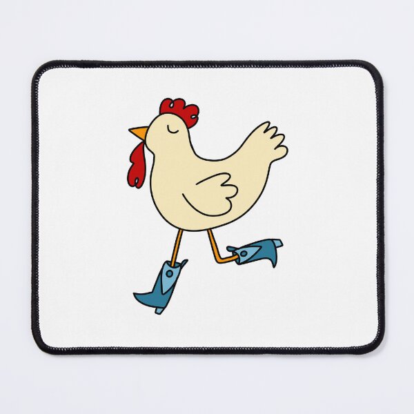 Item preview, Classic Chicken in Cowboy Boots designed and sold by GraceMakes03.