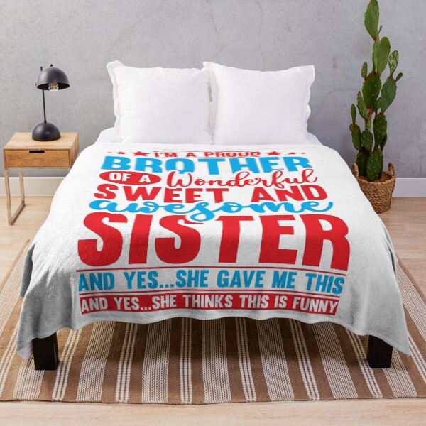 Item preview, I'm a proud brother of a wonderful sweet sister designed and sold by Imaginarium Design.