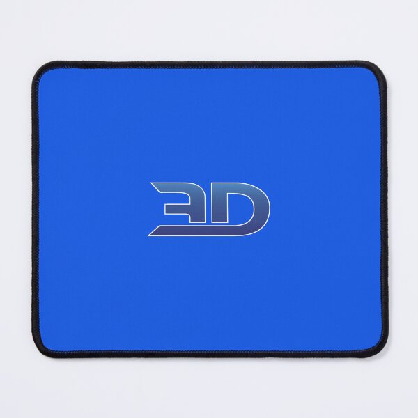 Item preview, 3D Minimal Blue Logo-- designed and sold by ZyanaClous.