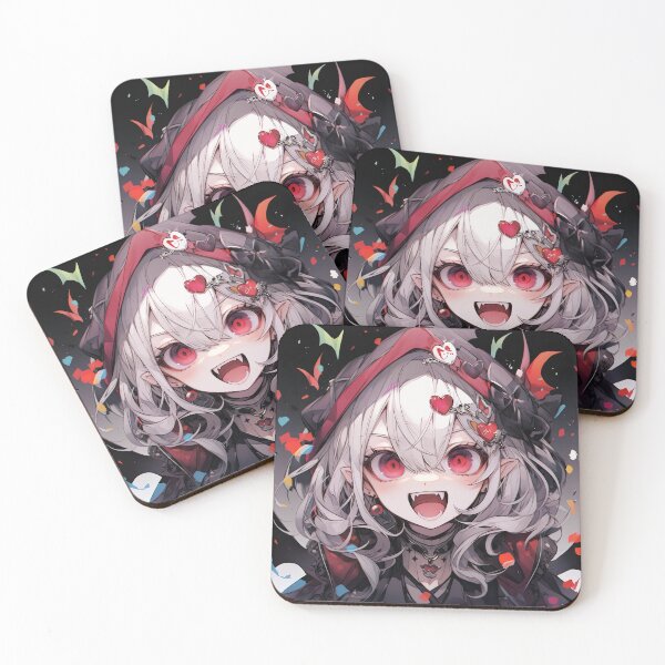 Item preview, Adorable Little Vampire Anime Girl designed and sold by bubblegoth.