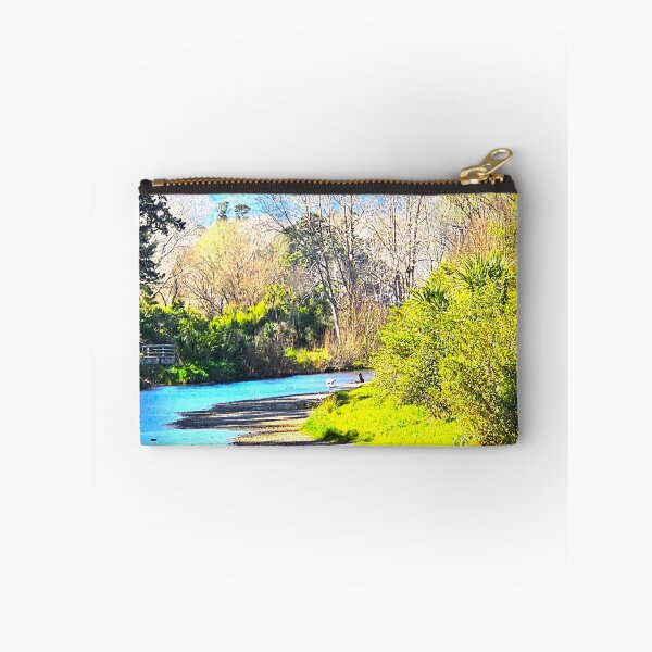 Item preview, Otaihunga River and bridge designed and sold by carole hirst.