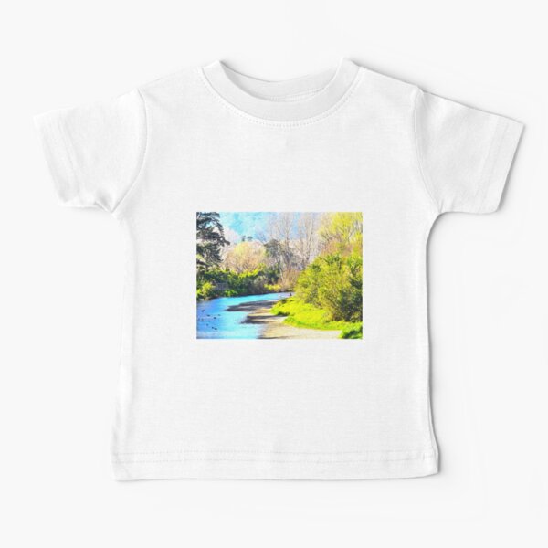 Item preview, Otaihunga River and bridge designed and sold by carole hirst.