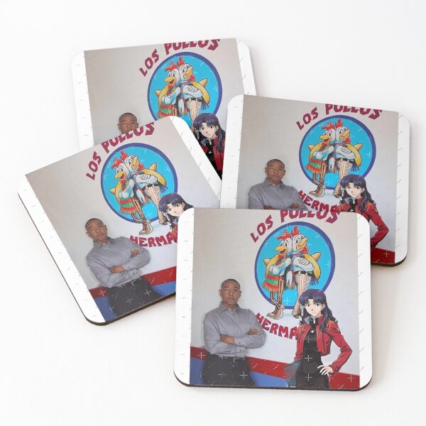 Item preview, Misato y Gus Fring designed and sold by HelmerMonahan.