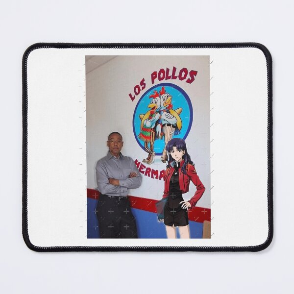 Item preview, Misato and Gus Fring  designed and sold by HelmerMonahan.