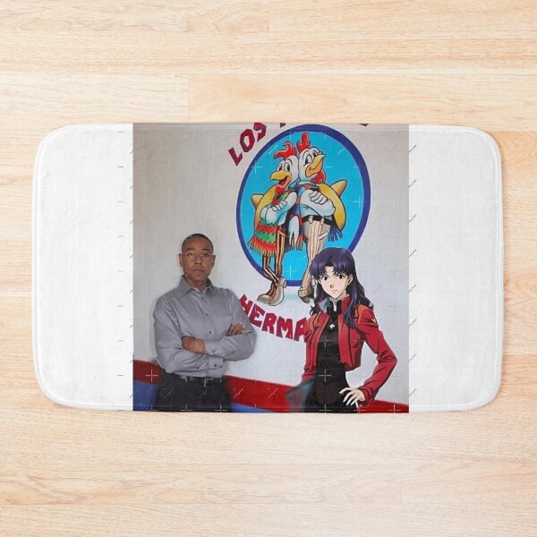 Item preview, Misato and Gus Fring  designed and sold by HelmerMonahan.